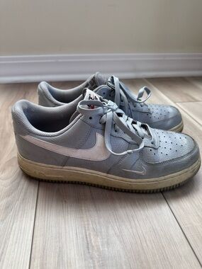 Nike Air Force One Men's Light Blue Sneakers